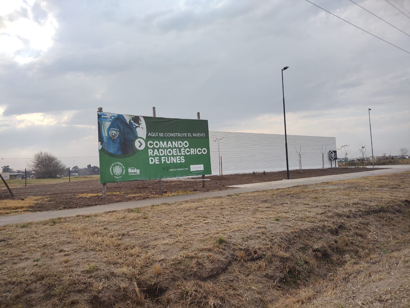 Santacroce anunció la inauguración de la nueva sede del Comando Radioeléctrico